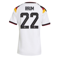 Camiseta Alemania David Raum #22 Primera Equipación Replica Mundial 2026 para mujer mangas cortas
